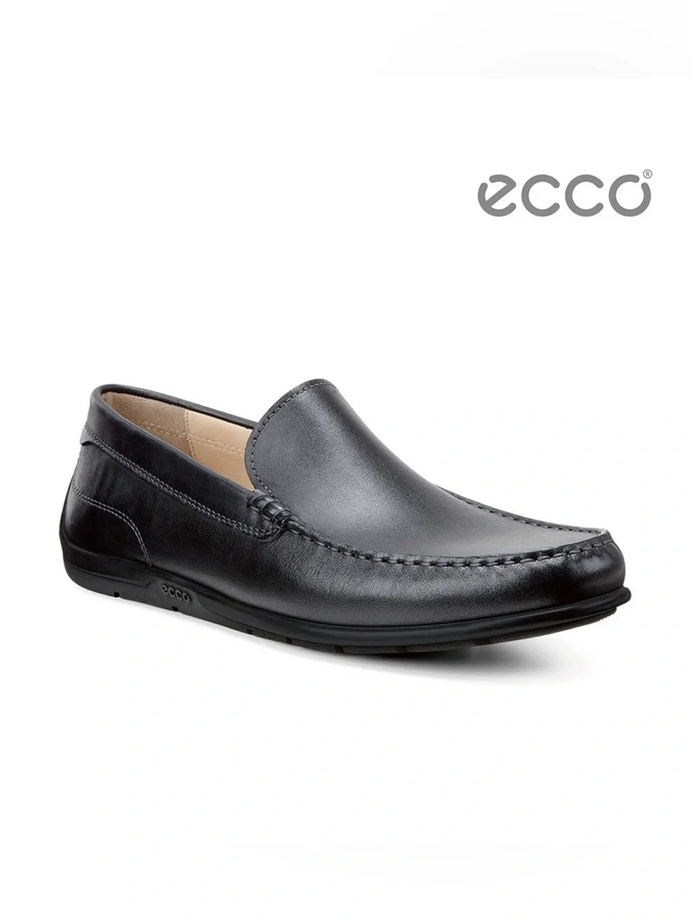 ECCO Men's Classic Moc 2.0 Slip on Driving Style Loafer